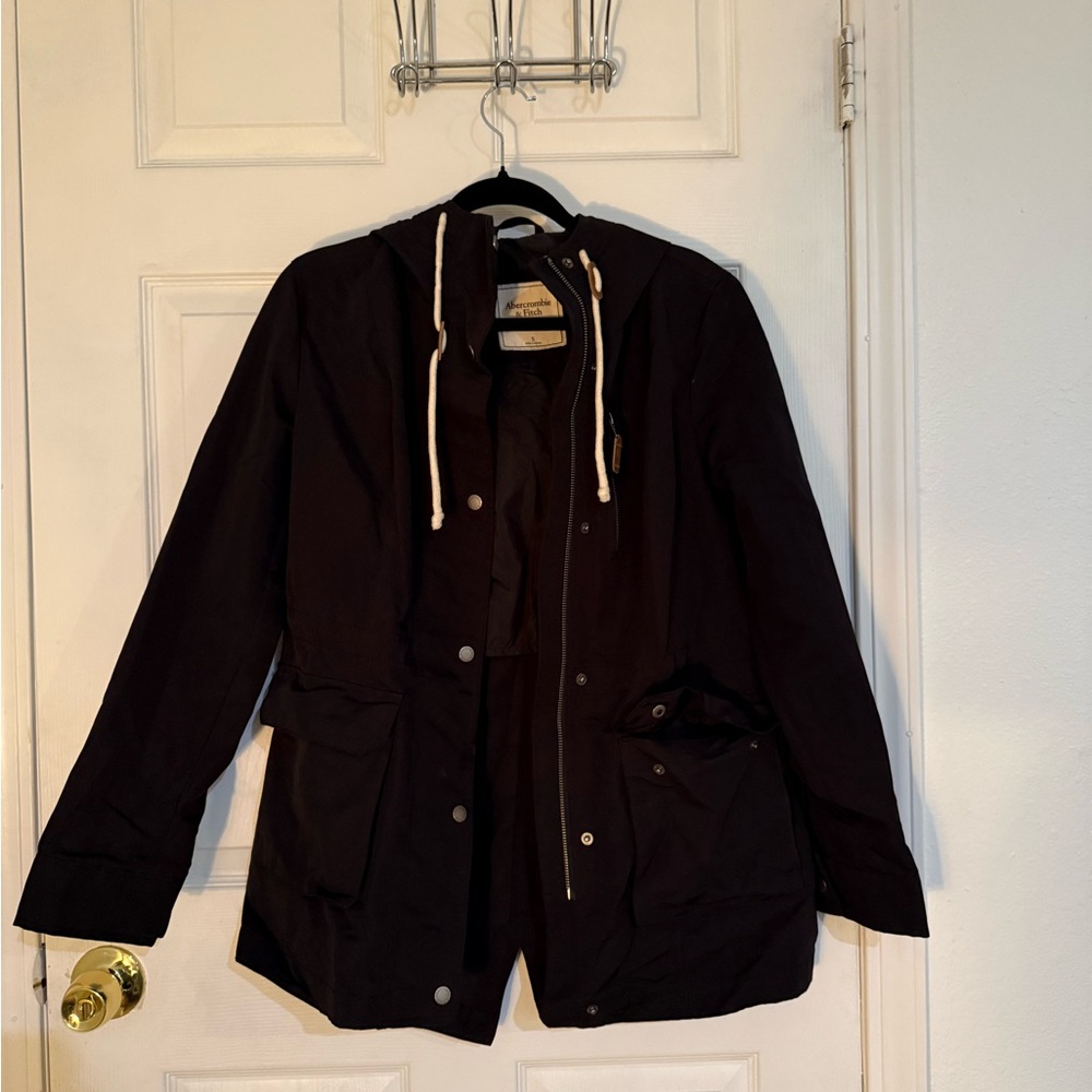 Abercrombie & Fitch Navy Blue Jacket